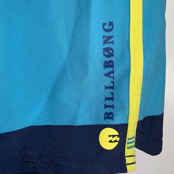 NWT BILLABONG Platinum PX2 Blue Swim Board Short 28/16 - Picture 4 of 9